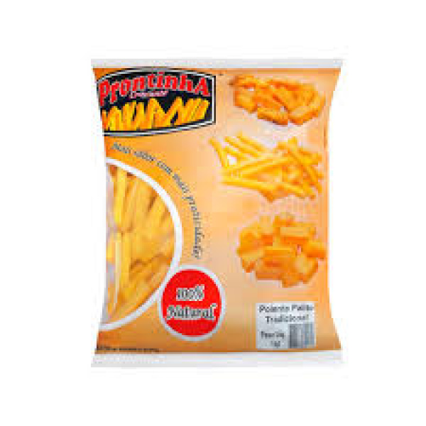 Polenta em Palito Congelada / Frozen Polenta Sticks PRONTINHA - 1Kg
