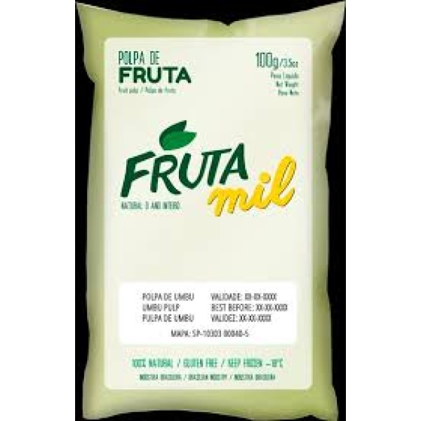 Polpa de Tamarindo / Tamarind Pulp FRUTAMIL - 100g