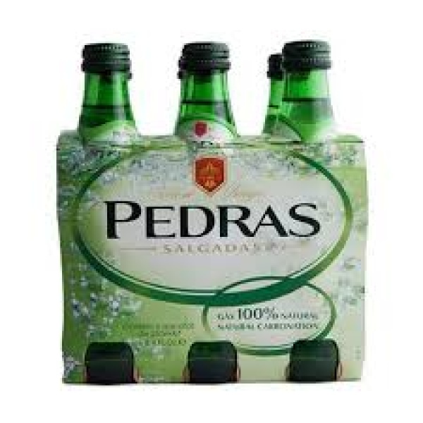Água Mineral com Gás / Sparkling Water PEDRAS - 250ml