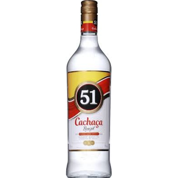 Cachaça Brasileira / Brazilian Sugar Cane Spirit 51 - 965ml