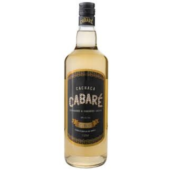 Cachaça Ouro / Gold Sugar Cane Spirit CABARÉ - 700ml