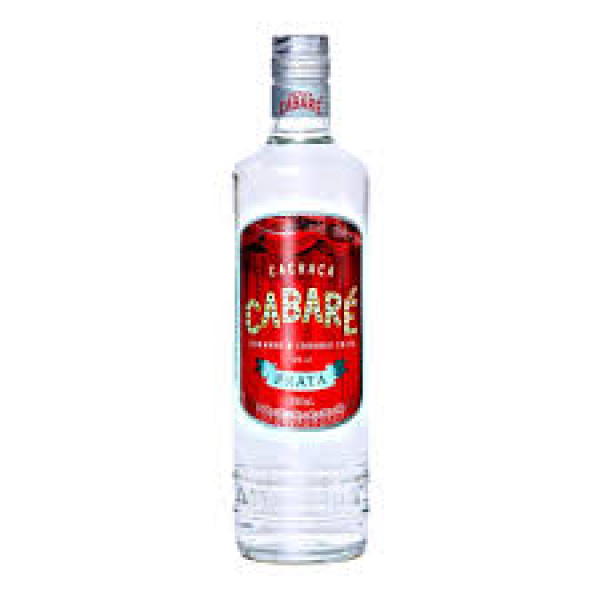 Cachaça Prata / Silver Sugar Cane Spirit CABARÉ - 700ml