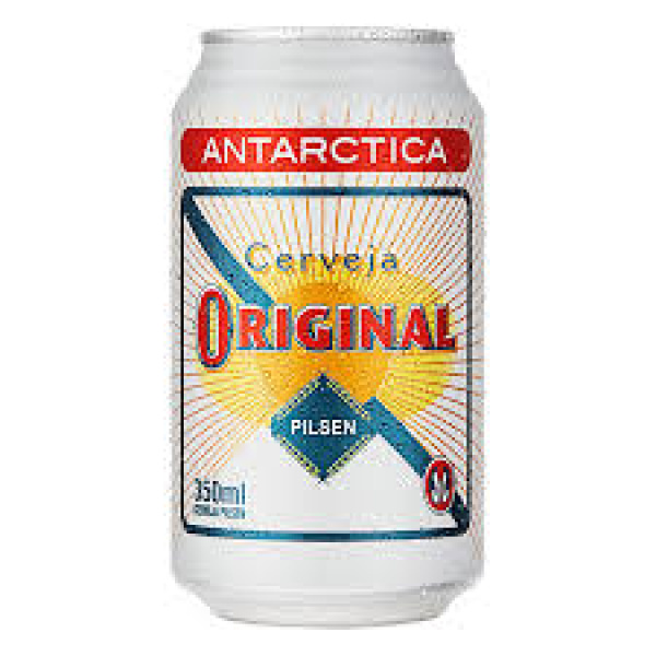 Cerveja Original Lata / Original Beer ANTARCTICA - 350ml