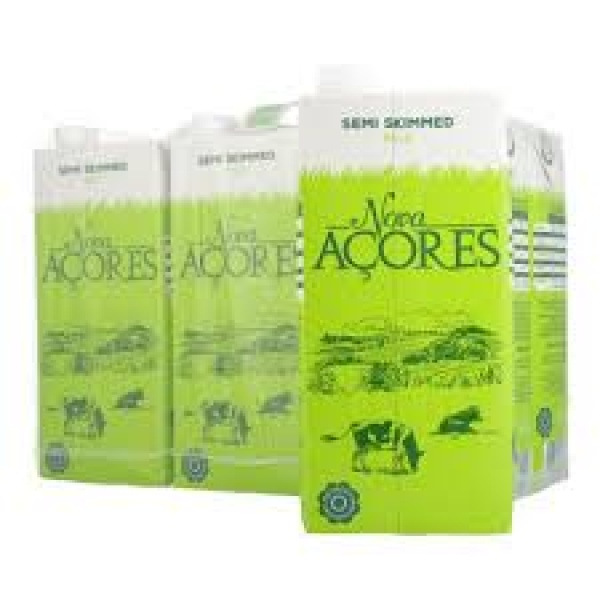 Leite Meio Gordo / Semi-Skimmed Milk NOVA AÇORES - 1L