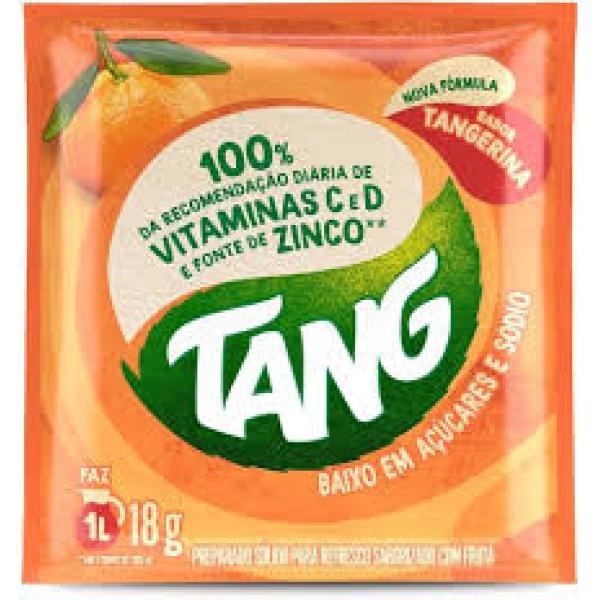 Refresco em pó de Laranja TANG - 18g