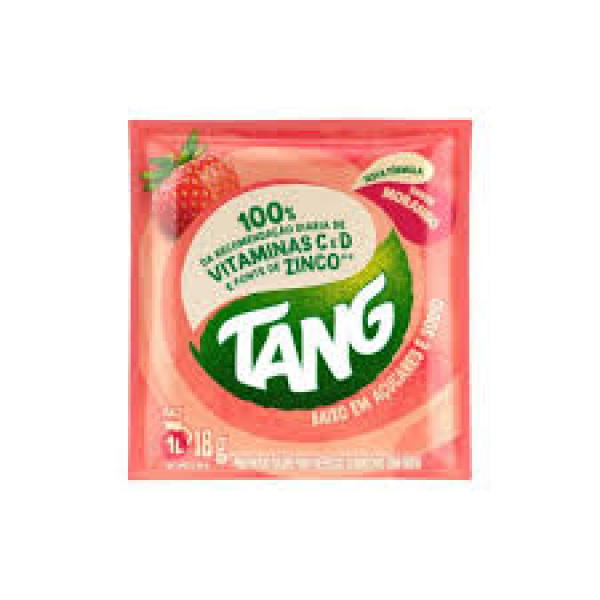 Refresco em pó de Morango / Strawberry Juice Powder TANG - 18g