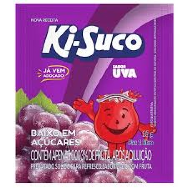 Refresco em pó de Uva / Grape Juice Powder KI-SUCO - 15g