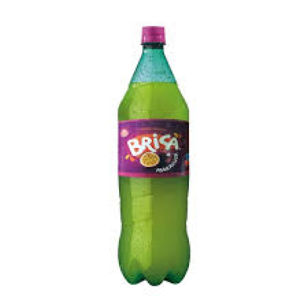 Refrigerante de Maracujá / Passion Fruit Soft Drink BRISA - 1L