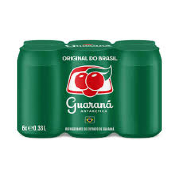 Refrigerante Guaraná / Guaraná Soft Drink ANTARCTICA - 330ml