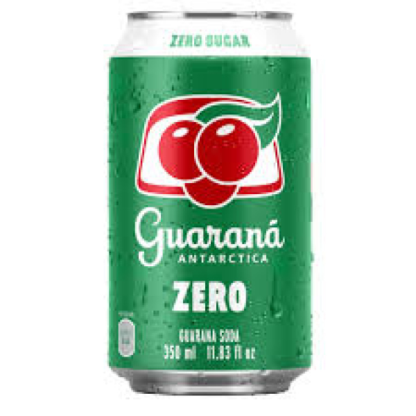 Refrigerante Guaraná Zero / Guaraná Zero Soft Drink ANTARCTICA - 330ml