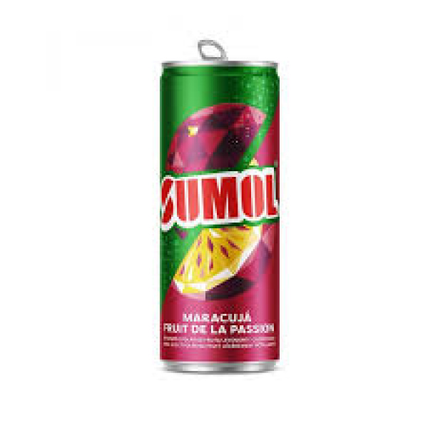 Refrigerante Lata Maracuja / Passion Fruit Soft Drink SUMOL - 330ml