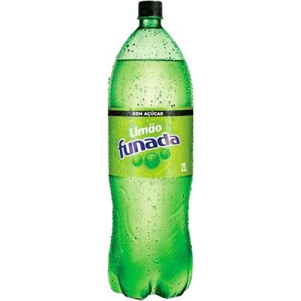 Refrigerante Tubaína de Limão / Lemon Tubaína Soft Drink FUNADA - 2L