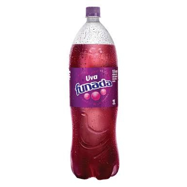 Refrigerante Tubaína de Uva / Grape Tubaína Soft Drink FUNADA - 2L