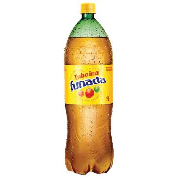 Refrigerante Tubaína Sem Açúcar / Zero Sugar Tubaína Soft Drink FUNADA - 2L