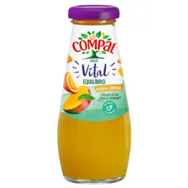 Suco de Manga e Laranja / Mango and Orange Juice COMPAL - 200ml