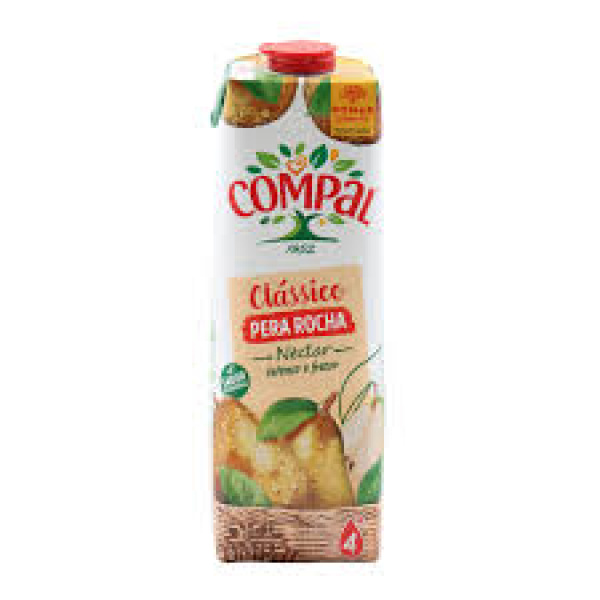 Suco de Pera Rocha / Rocha Pear Juice COMPAL - 1L
