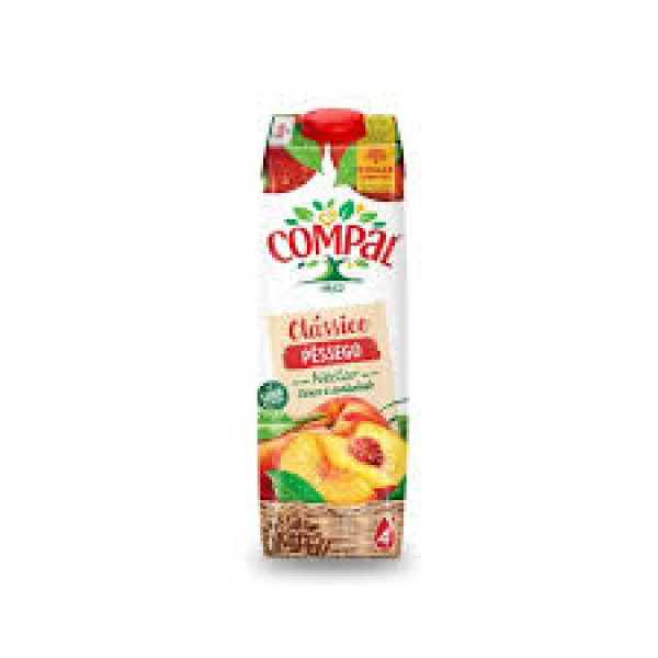Suco de Pêssego / Peach Juice COMPAL - 1L
