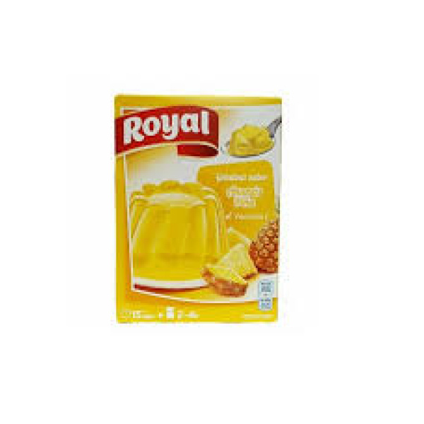 Gelatina em Pó de Abacaxi / Pineapple Jelly Powder ROYAL - 114g