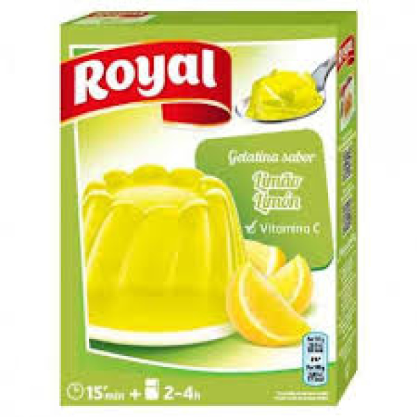 Gelatina em Pó de Limão / Lemon Jelly Powder ROYAL - 114g