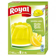 Gelatina em Pó de Limão / Lemon Jelly Powder ROYAL - 114g