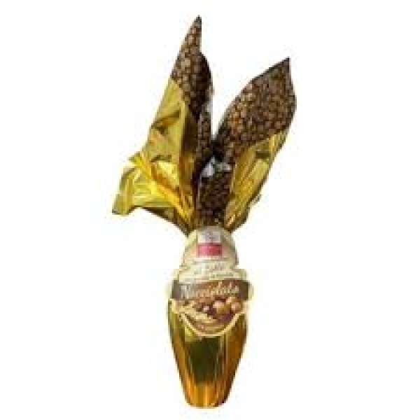 Ovo da Páscoa sabor Chocolate ao Leite com Avelã / Milk Chocolate with Hazelnuts Easter Egg STOCCO - 350g