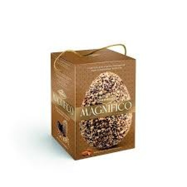 Ovo de Páscoa sabor Chocolate Preto com Amêndoas Torradas / Dark Chocolate with Roasted Peanuts Easter Egg CONDORELLI- 230g