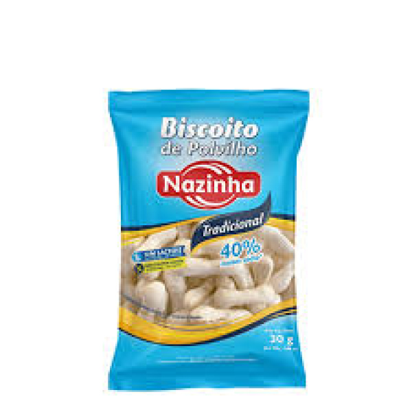 Biscoito de Polvilho Tradicional / Tradicional Starch Biscuits NAZINHA - 70g