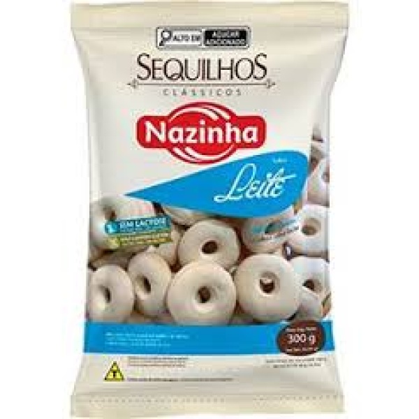 Sequilhos de Leite / Milk Biscuit NAZINHA - 300g