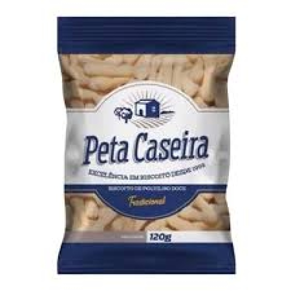 Biscoito de Polvilho / Starch Biscuit PETA CASEIRA - 120g