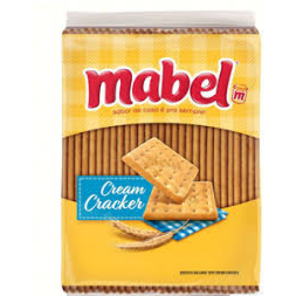 Biscoito Cream Cracker / Cream Cracker Biscuit MABEL - 300g