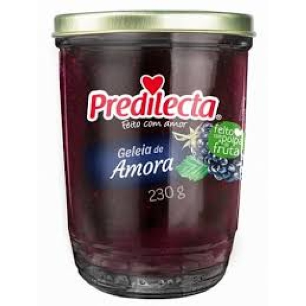 Geleia de Amora / Blackcurrant Jelly PREDILECTA - 230g