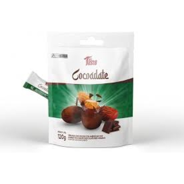 Tâmaras Recheadas com Âmendoas e Chocolate / Cocoa Covered Dates MRS TASTE 120g