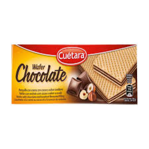 Wafer de Chocolate e Avelã / Chocolate and Hazelnut Wafer CUETÁRA - 150g