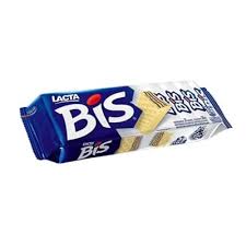 Wafer Chocolate Branco Bis / White Chocolate Wafer Bis LACTA - 100g