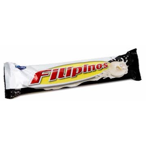 Biscoito de Chocolate Branco / White Chocolate Biscuit FILIPINOS - 128g