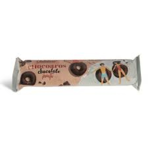 Biscoito de Chocolate Preto / Dark Chocolate Biscuit CHOCOAROS - 128g