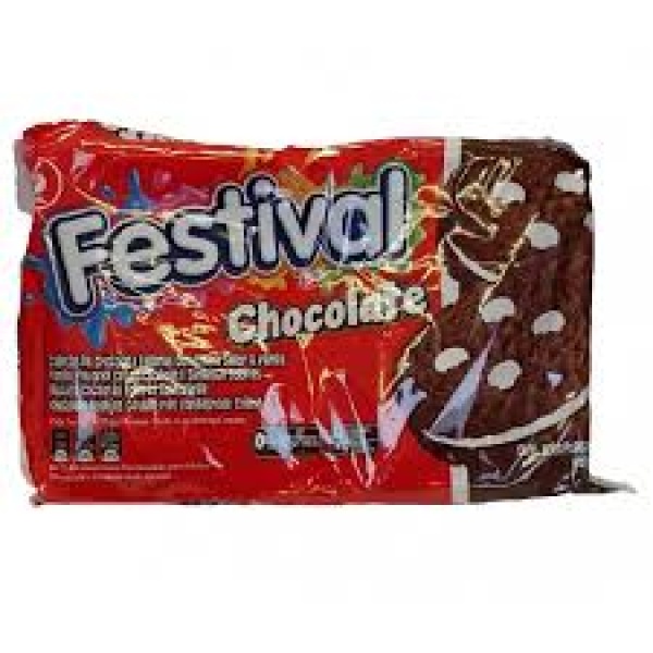 Biscoito de Chocolate / Chocolate Biscuit FESTIVAL - 415g
