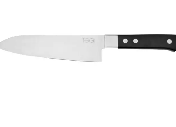 Maserin TEGI 2500-17PN santoku noir, 17 cm