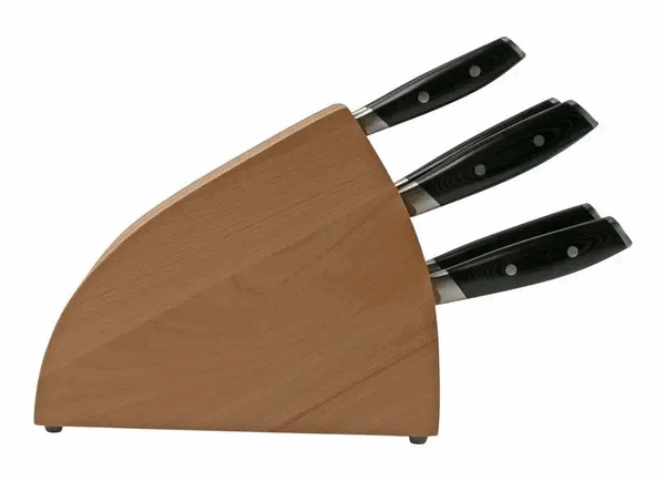 Yaxell Tsuchimon 36796 Ensemble de 6 couteaux avec bloc à couteaux