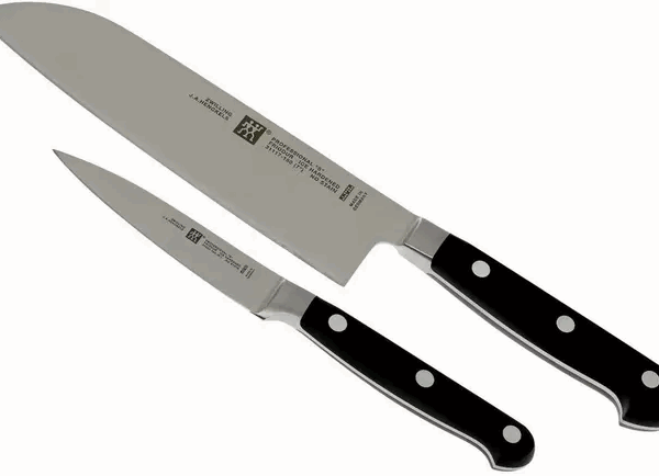 Zwilling 35649-000 Professional S set de 2 couteaux, Santoku