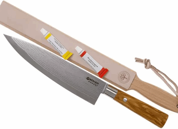 Böker Damast Olive coffret cadeau 2 pièces - 130600SET