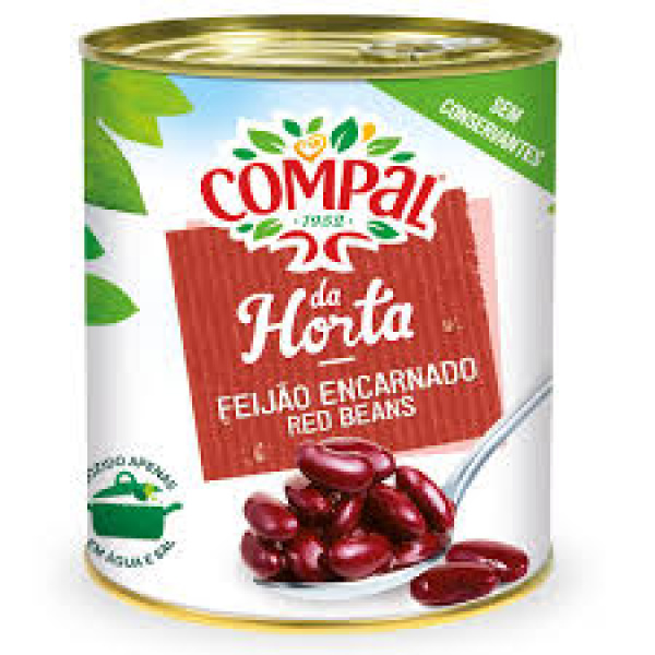 Feijão Encarnado / Red Beans COMPAL - 845g
