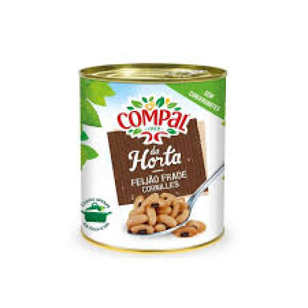 Feijão Frade / Black-Eyed Beans COMPAL - 845g