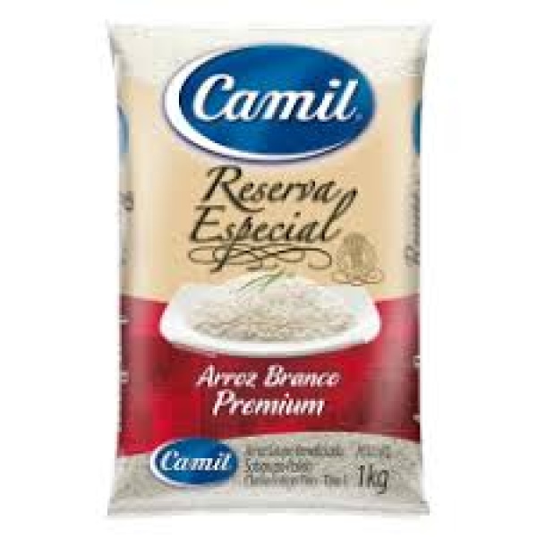 Arroz Branco Premium / Premium White Rice CAMIL - 1Kg