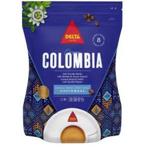 Café Moído Torrado da Colombia / Ground Roasted Coffee from Colombia DELTA - 220g