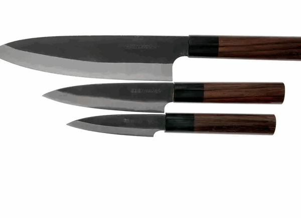 Ensemble de 3 couteaux Eden Kanso Aogami