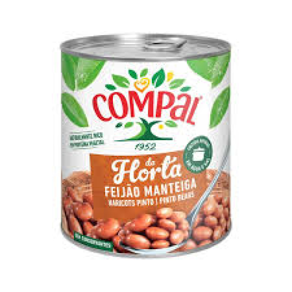 Feijão Manteiga / Butter Beans COMPAL - 410g