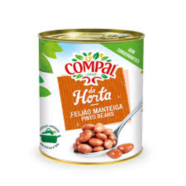 Feijão Manteiga / Butter Beans COMPAL - 845g