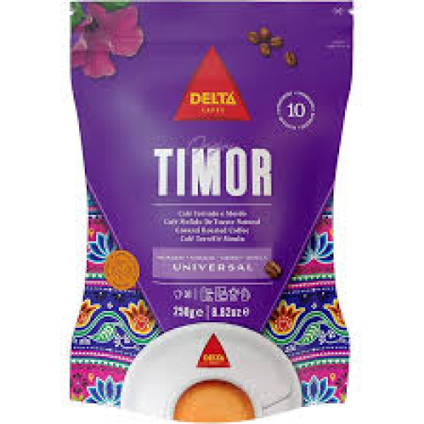 Café Moído Torrado do Timor / Ground Roasted Coffee from Timor DELTA - 220g
