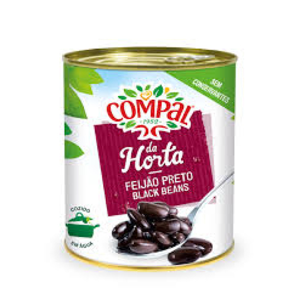 Feijão Preto / Black Beans COMPAL - 410g